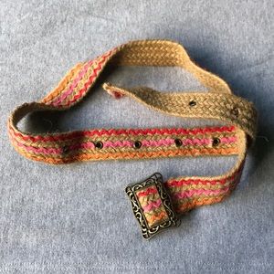 Vintage Brass Rainbow Belt